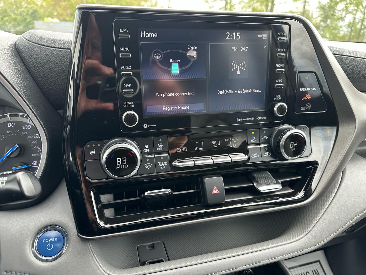 Toyota Highlander Hybrid XLE AWD 2022