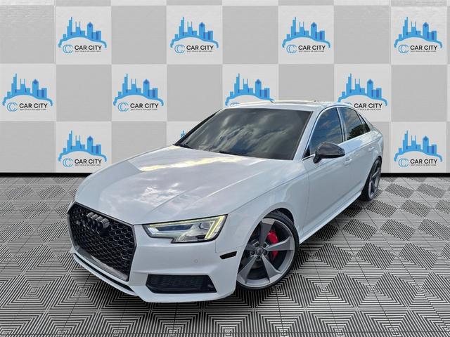 White 2018 Audi S4 3.0T quattro Premium Plus Sedan AWD Sedan All-Wheel Drive Automatic