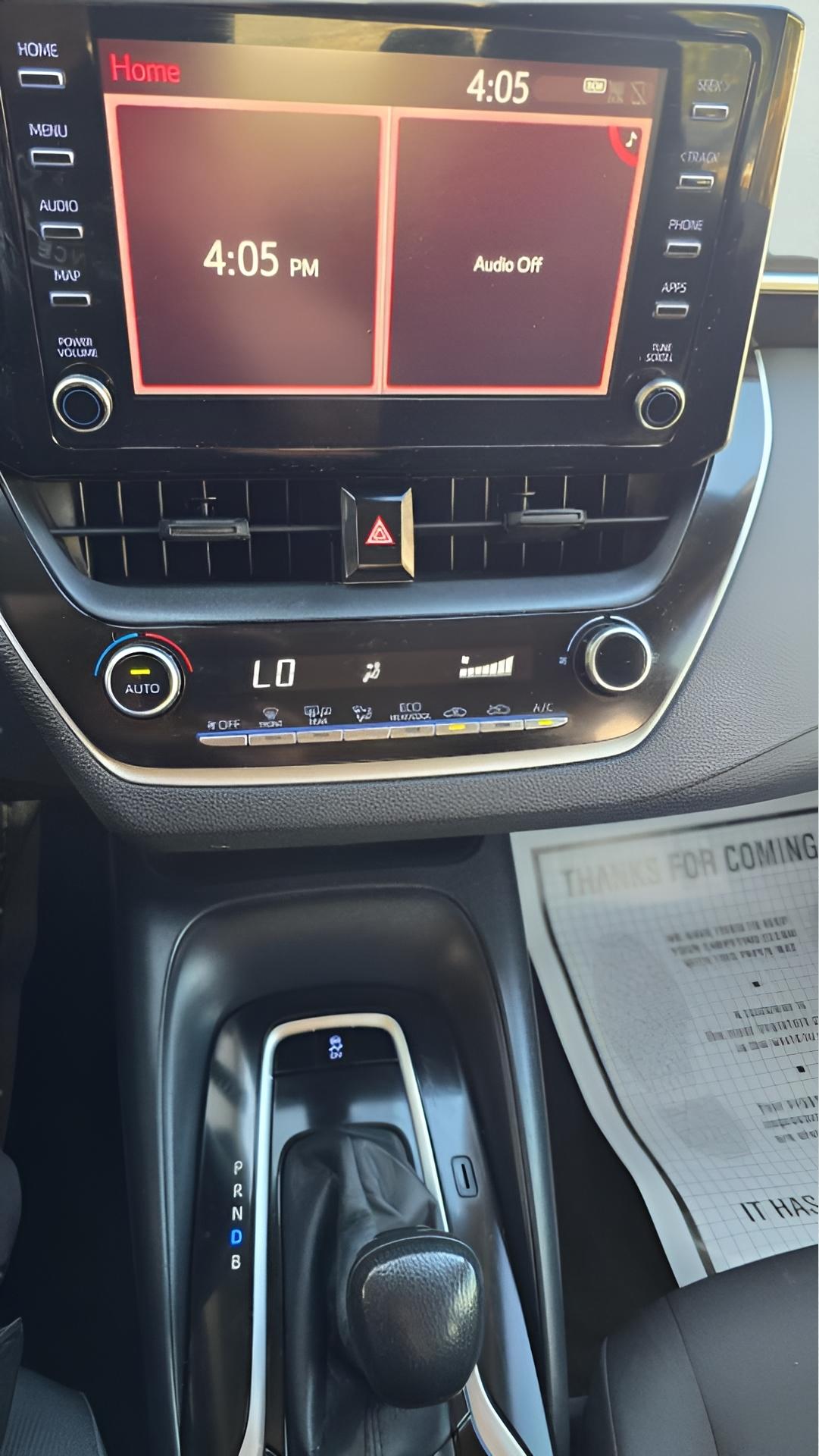 Toyota Corolla LE 2020