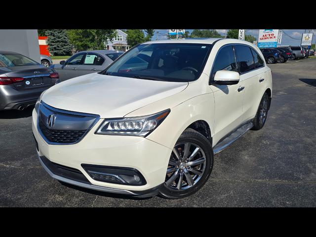 White 2014 Acura MDX SUV / Crossover Front-Wheel Drive Automatic