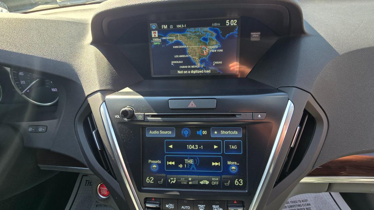 Acura MDX 6-Spd AT w/Tech Package 2014