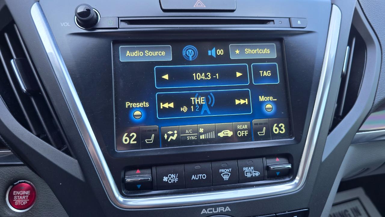 Acura MDX 6-Spd AT w/Tech Package 2014
