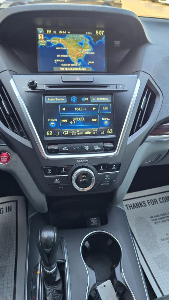 Acura MDX 6-Spd AT w/Tech Package 2014