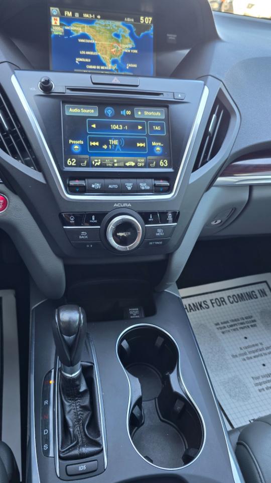 Acura MDX 6-Spd AT w/Tech Package 2014