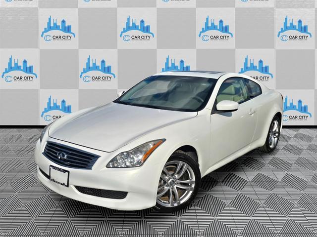 White 2009 INFINITI G37 Coupe All-Wheel Drive Automatic