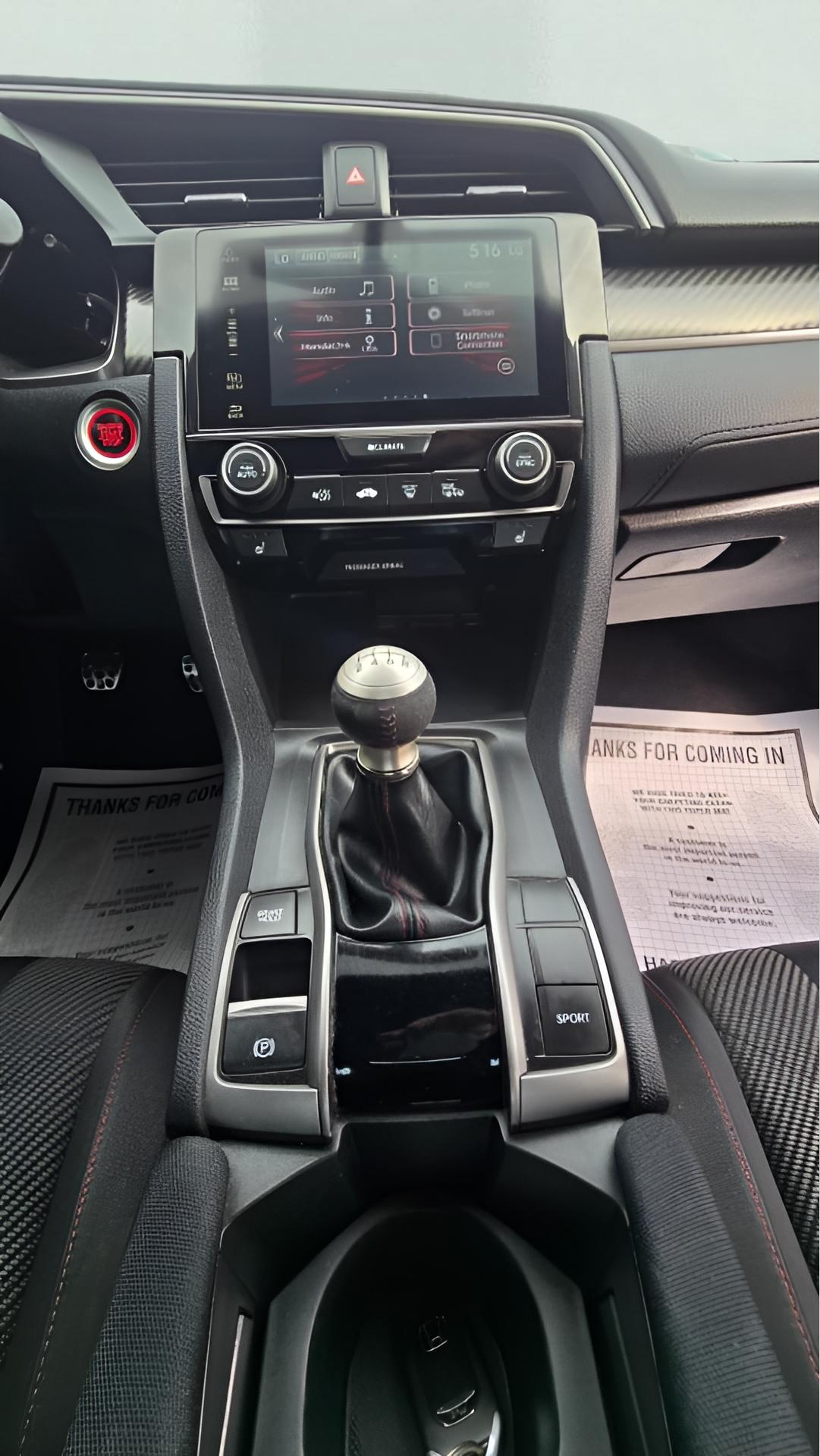 Honda Civic Si Coupe 6-Speed MT 2018
