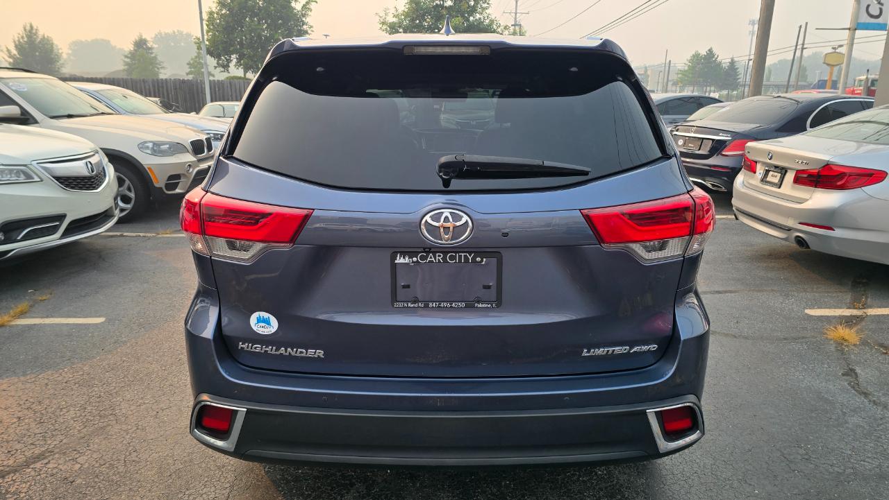 Toyota Highlander Limited AWD V6 2018