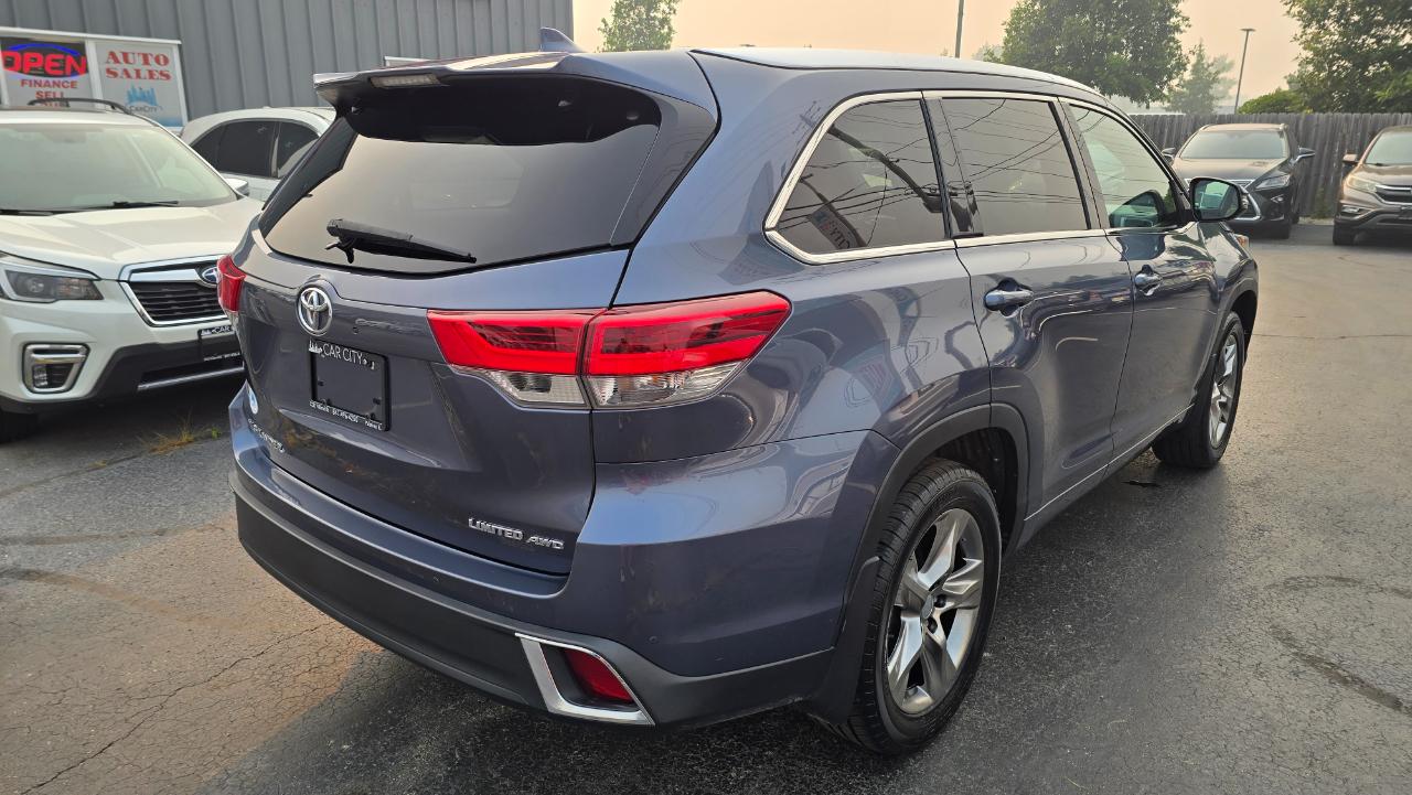Toyota Highlander Limited AWD V6 2018