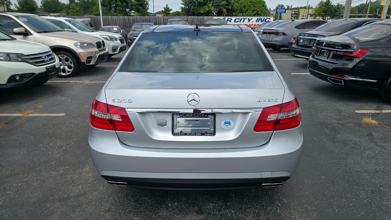 Mercedes-Benz E-Class E350 Sedan 4MATIC 2011