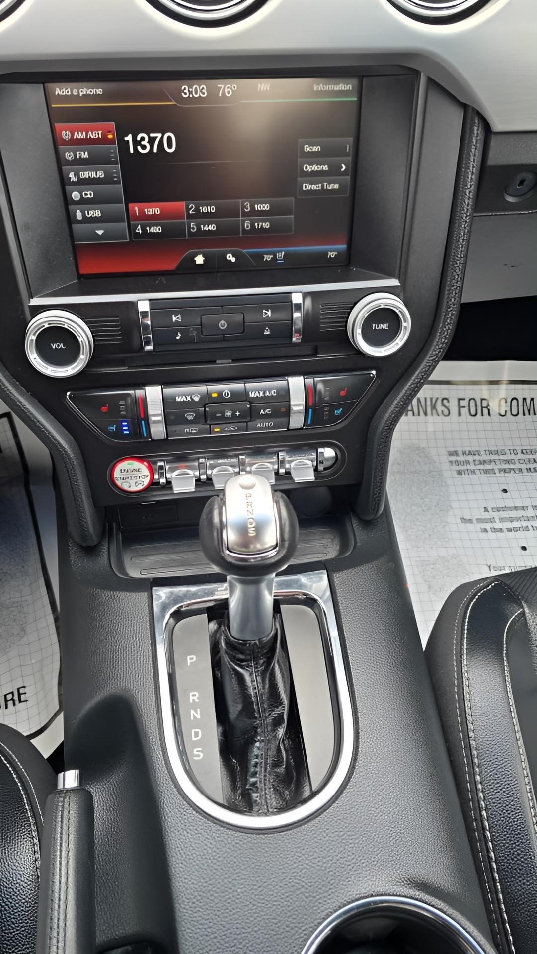 Ford Mustang EcoBoost Coupe 2015