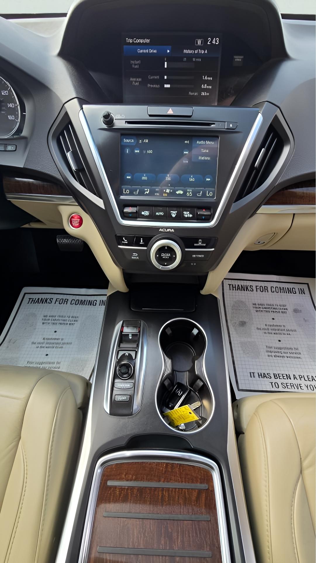 Acura MDX SH-AWD 9-Spd AT 2019