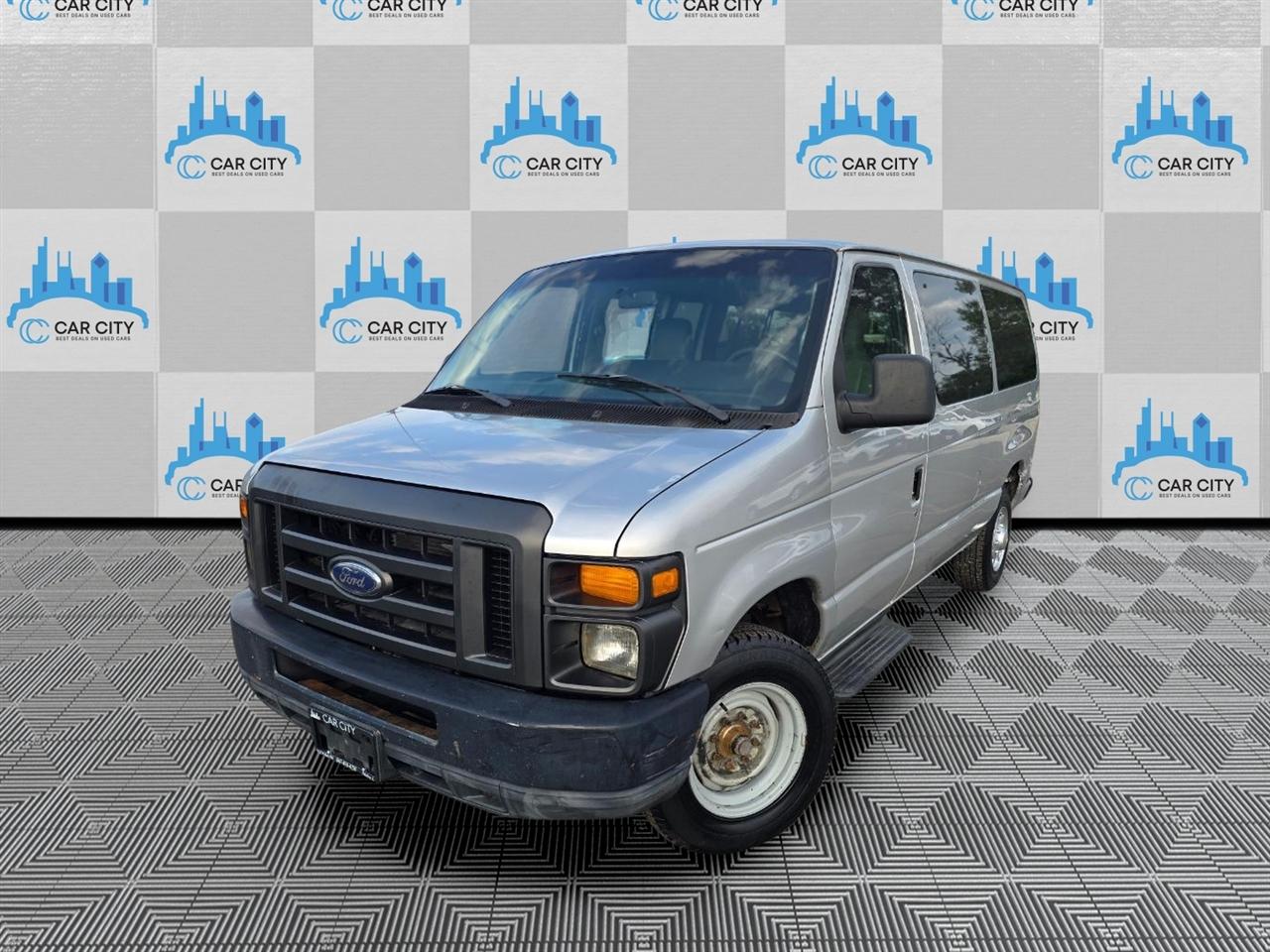 Silver 2012 Ford E-Series Van Rear-Wheel Drive Automatic