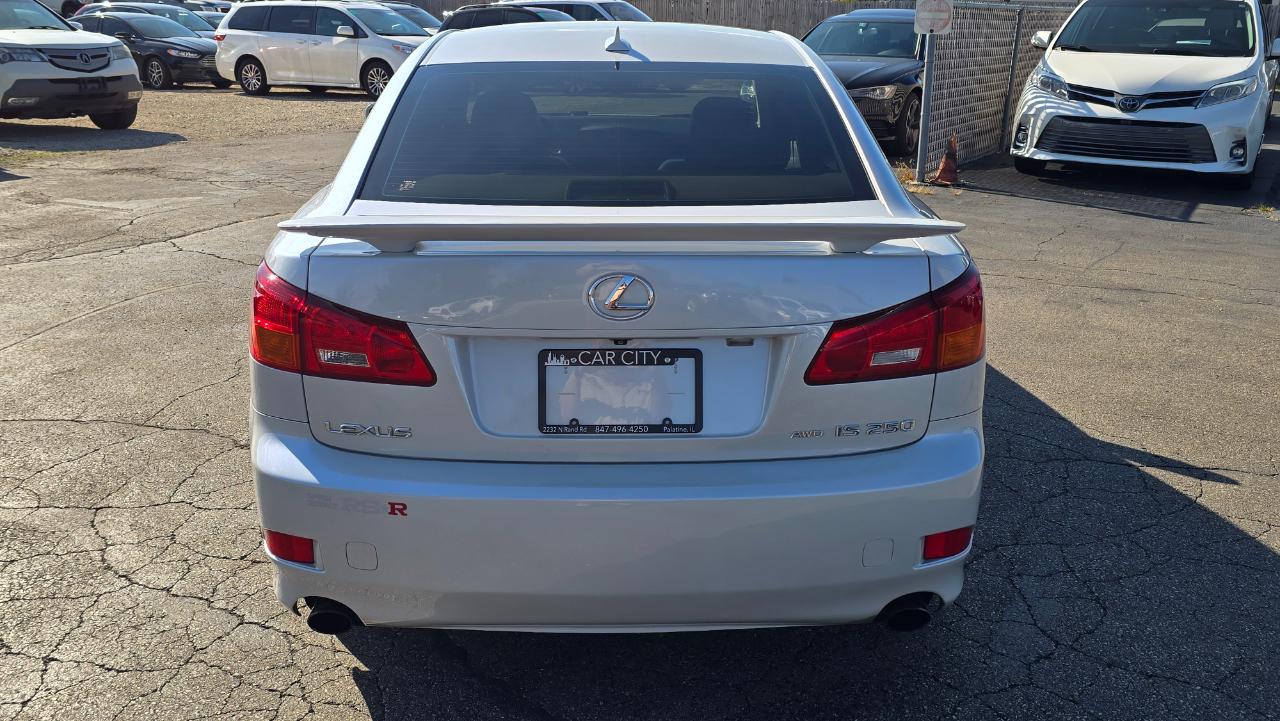 Lexus IS IS 250 AWD 6-Speed Sequential 2008