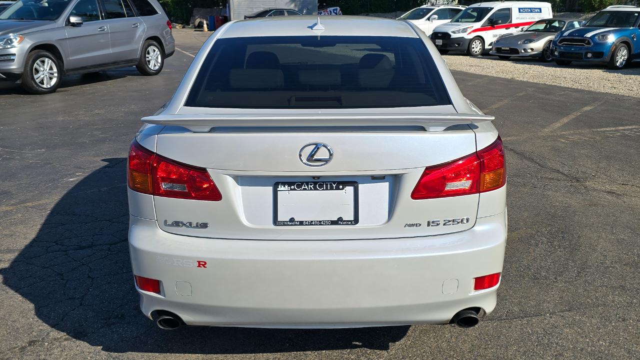 Lexus IS IS 250 AWD 6-Speed Sequential 2008