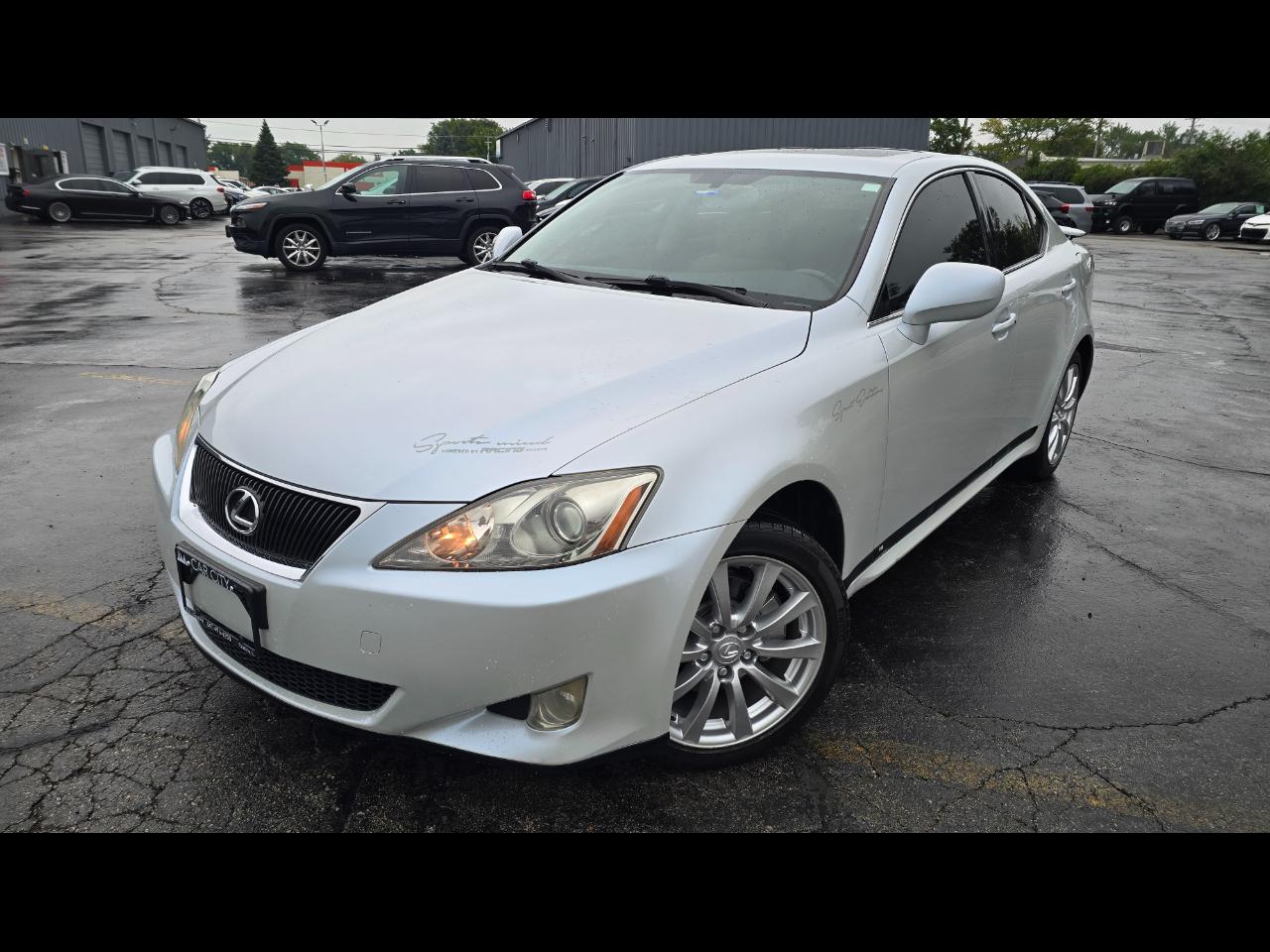 Silver 2008 Lexus IS Sedan All-Wheel Drive Automatic