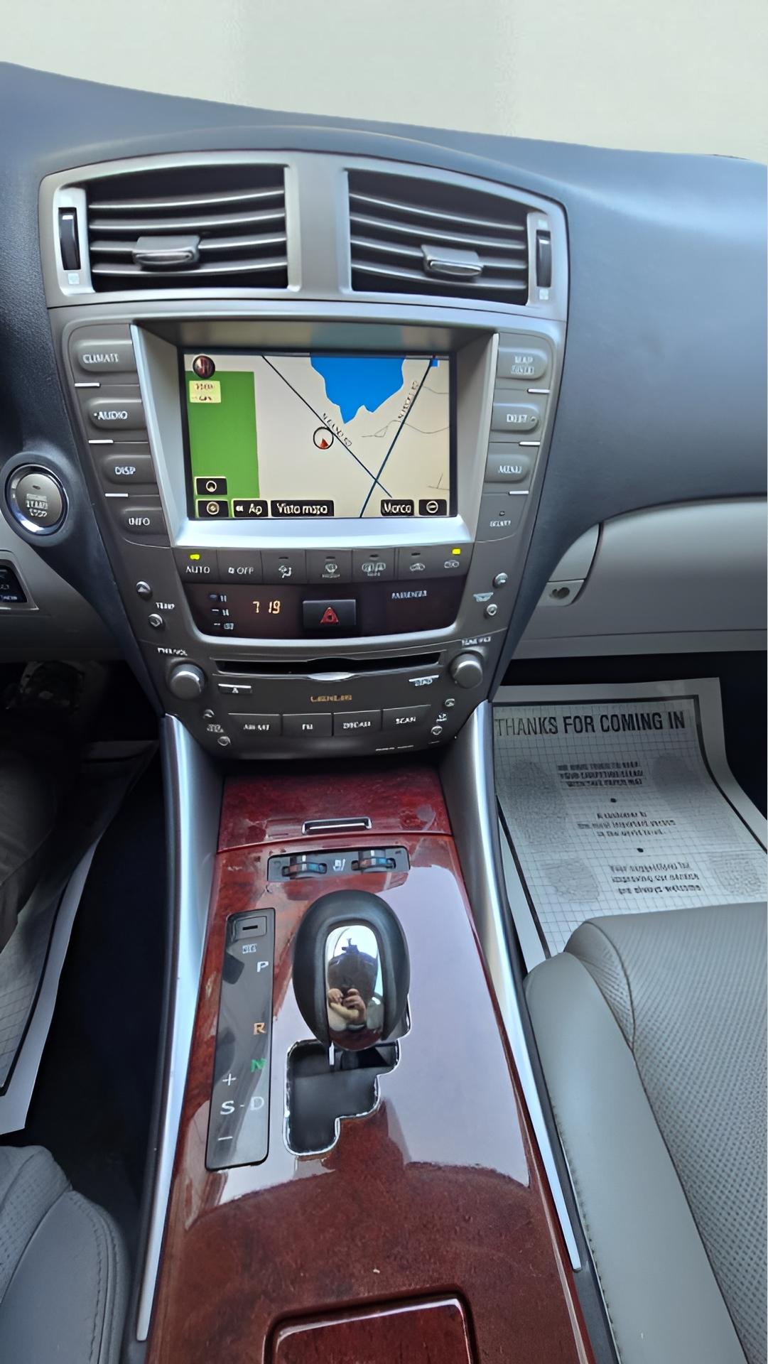 Lexus IS IS 250 AWD 6-Speed Sequential 2008