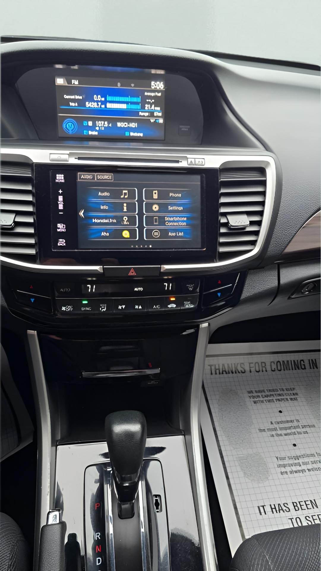 Honda Accord EX Sedan AT 2016