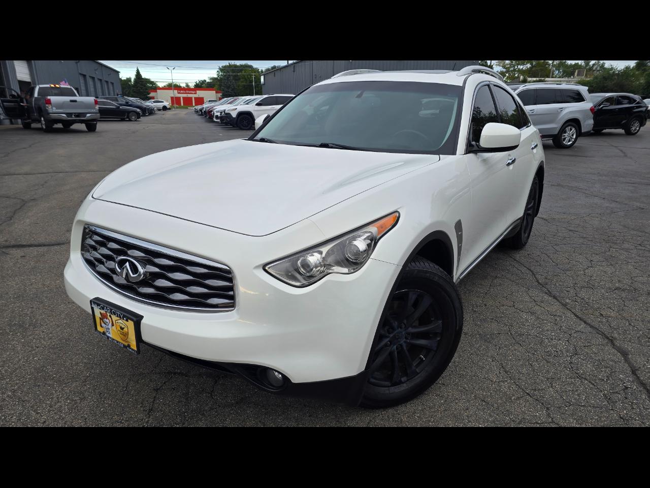 White 2010 INFINITI FX35 SUV / Crossover All-Wheel Drive Automatic