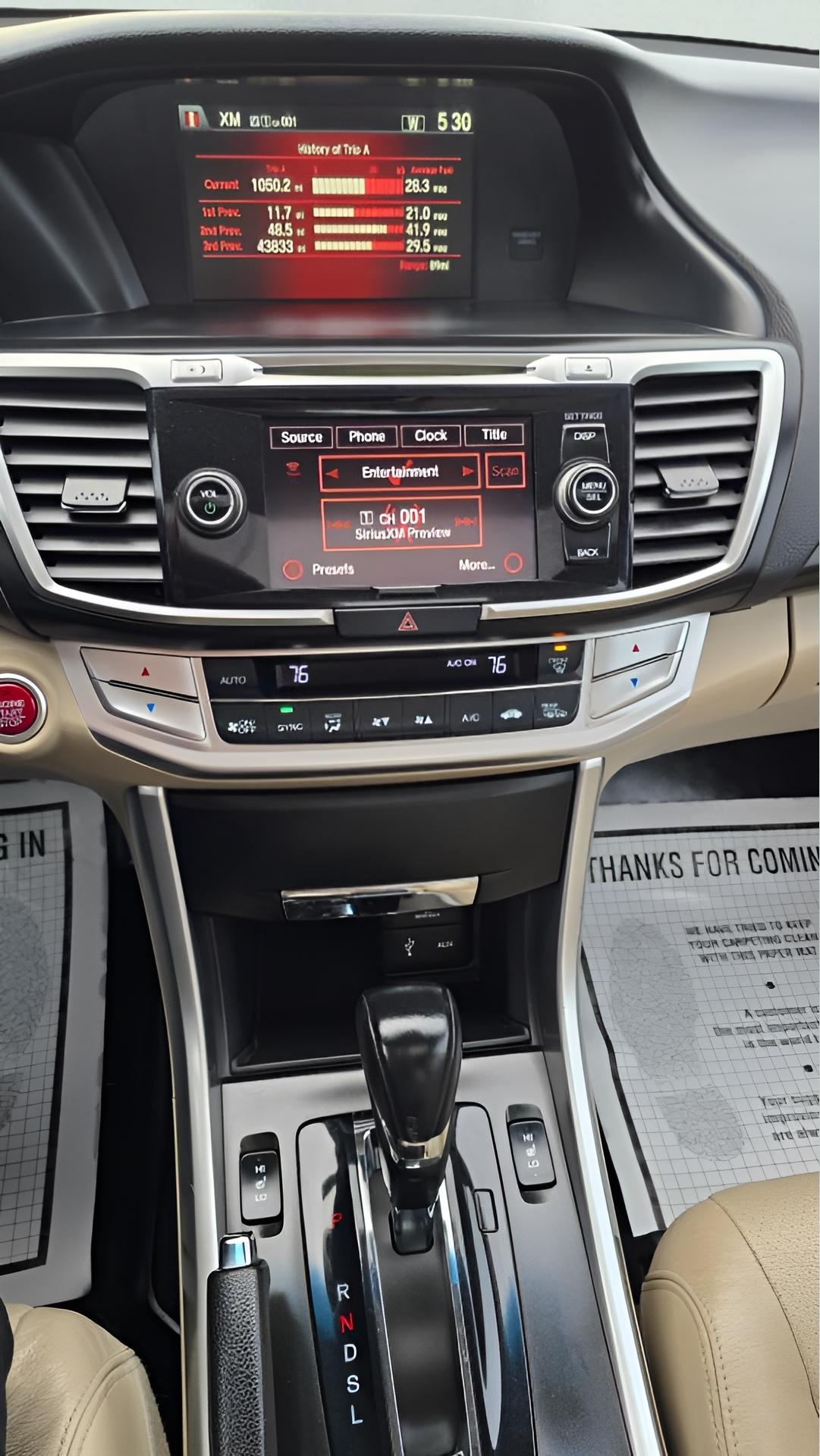 Honda Accord EX-L Sedan 2015