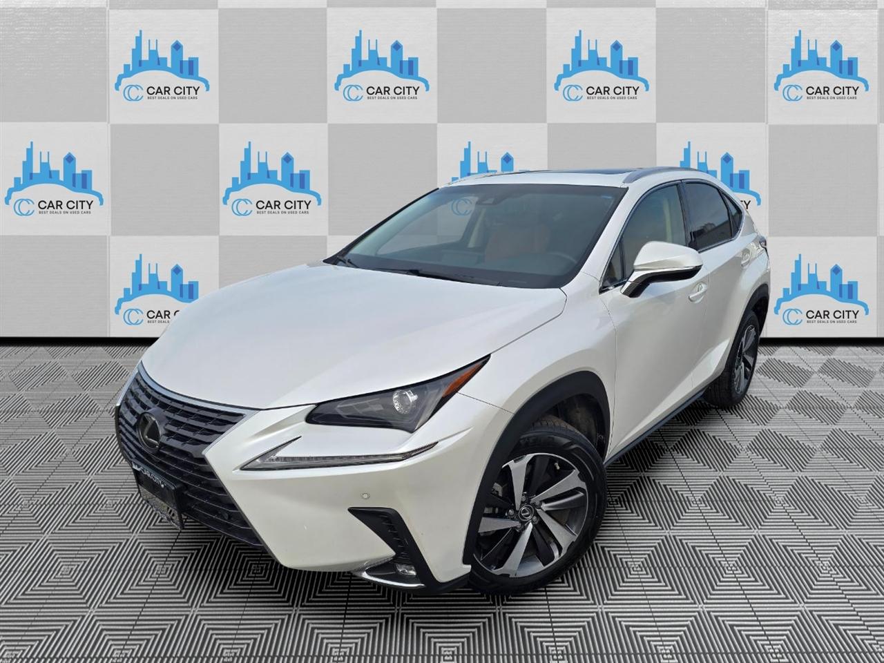 Pearl White 2019 Lexus NX SUV / Crossover Front-Wheel Drive Automatic