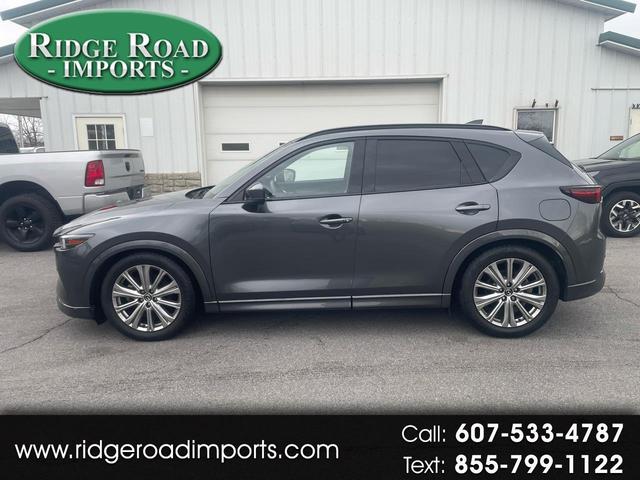 Gray 2023 Mazda CX-5 2.5 Turbo Signature AWD SUV / Crossover All-Wheel Drive Automatic