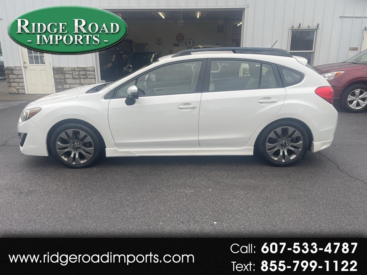 Subaru Impreza Wagon 5dr CVT 2.0i Sport Limited 2015