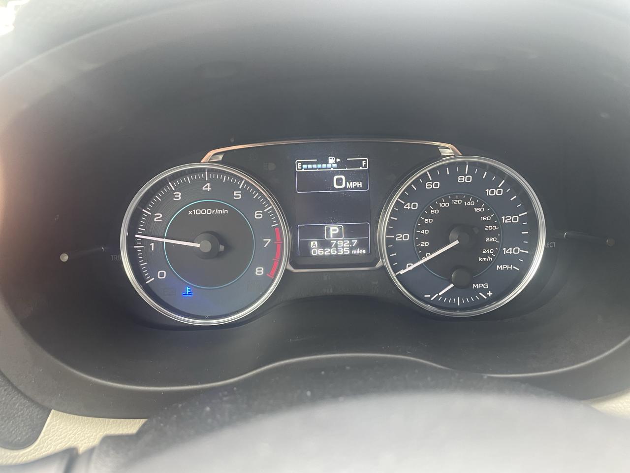 Subaru Impreza Wagon 5dr CVT 2.0i Sport Limited 2015