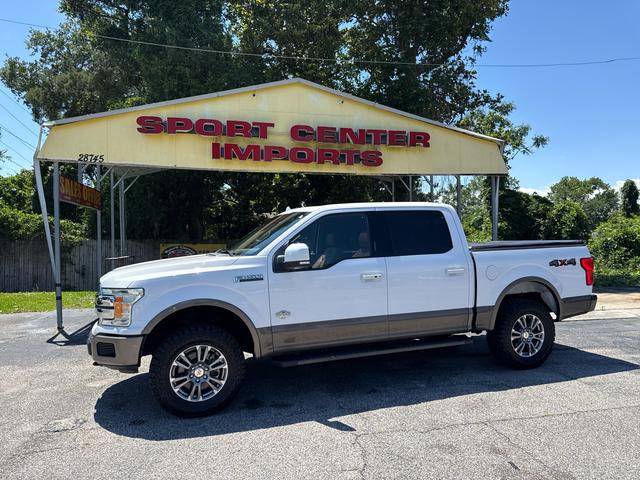 White 2020 Ford F-150 Pickup Truck Four-Wheel Drive Automatic
