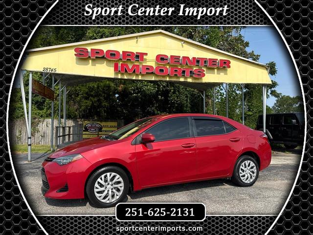 Red 2018 Toyota Corolla Sedan Front-Wheel Drive Automatic