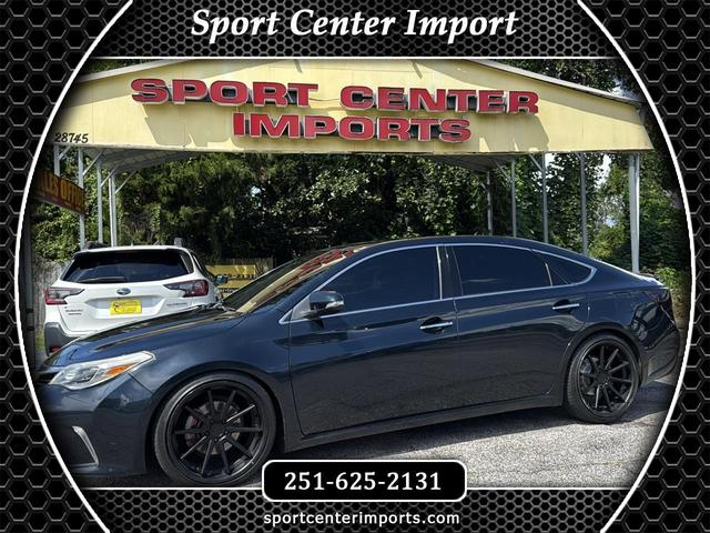 Black 2018 Toyota Avalon Sedan Front-Wheel Drive Automatic