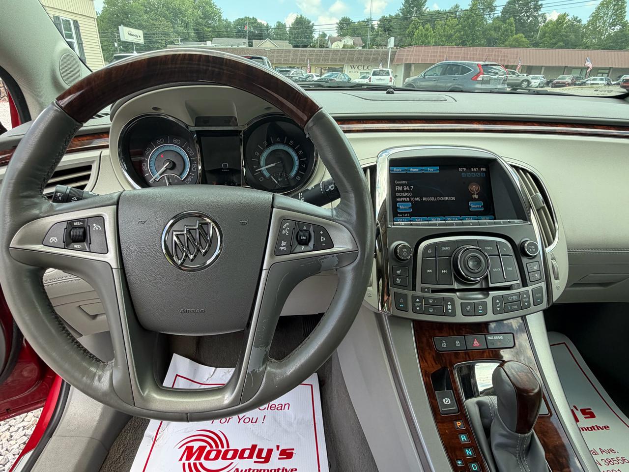 Buick LaCrosse Premium Package 2, w/Leather 2012