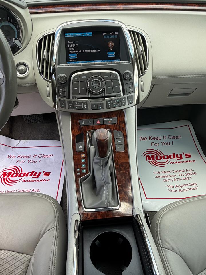 Buick LaCrosse Premium Package 2, w/Leather 2012