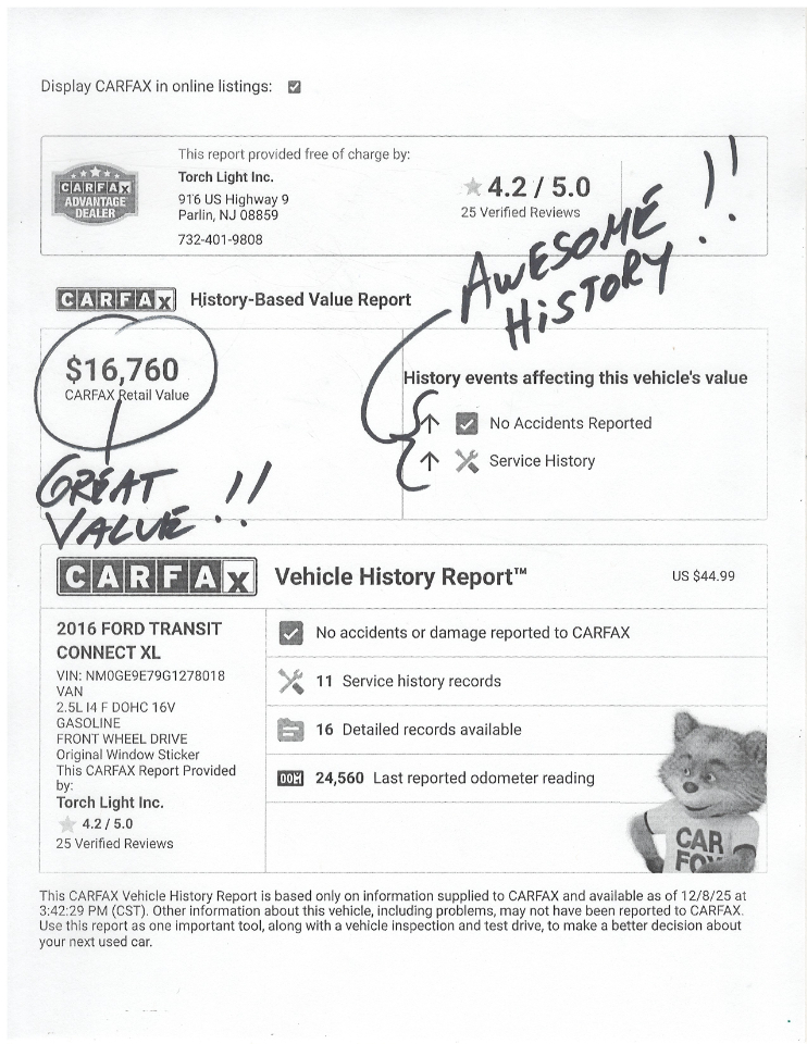 Ford Transit Connect  2016