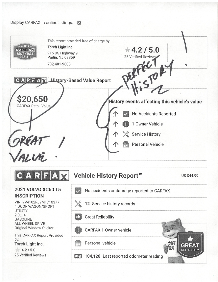 Volvo XC60 T5 AWD Inscription 2021