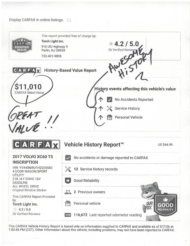 Volvo XC60 T5 AWD Inscription 2017