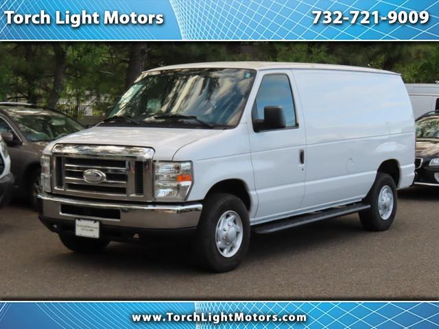 White 2014 Ford E-Series E-250 Cargo Van Van Rear-Wheel Drive Automatic