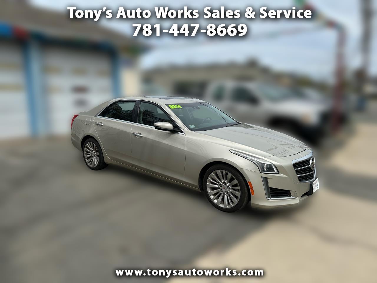 Cadillac CTS Sedan 4dr Sdn 2.0L Turbo Luxury AWD 2014