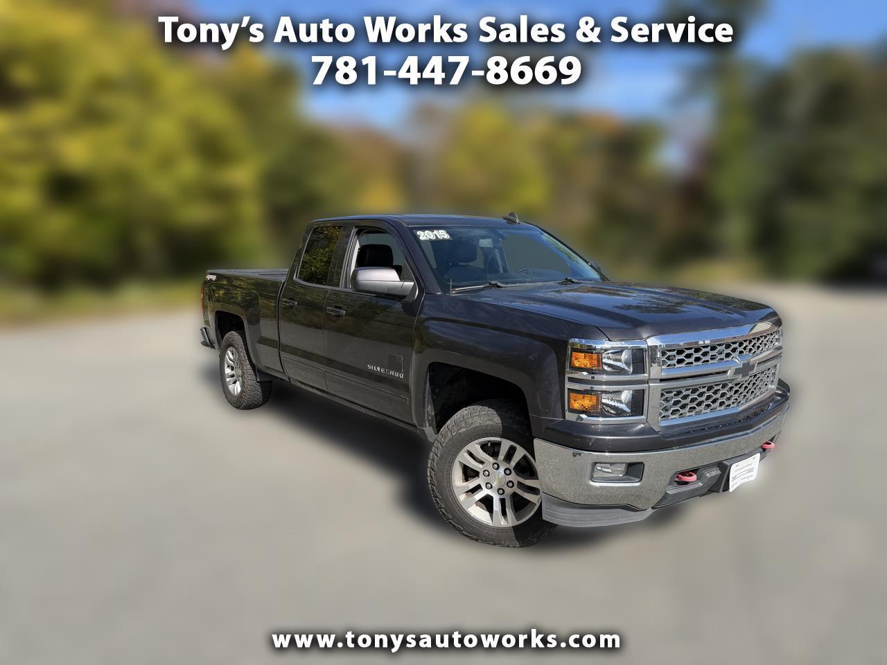 Chevrolet Silverado 1500 4WD Double Cab 143.5" LT w/1LT 2015