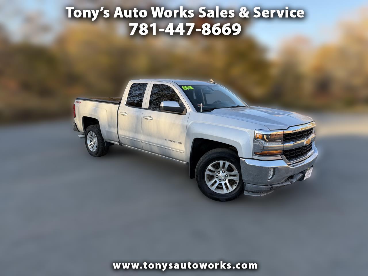 Chevrolet Silverado 1500 4WD Double Cab 143.5" LT w/1LT 2016