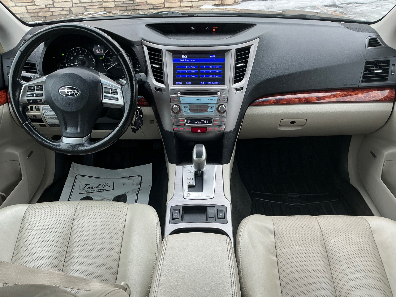 Subaru Outback 3.6R Limited 2012