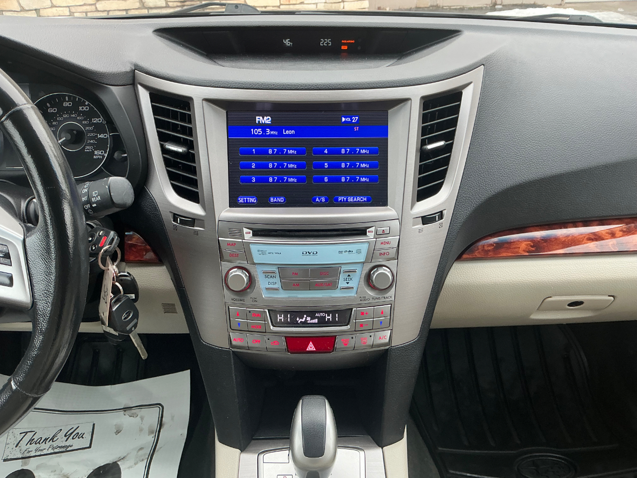 Subaru Outback 3.6R Limited 2012