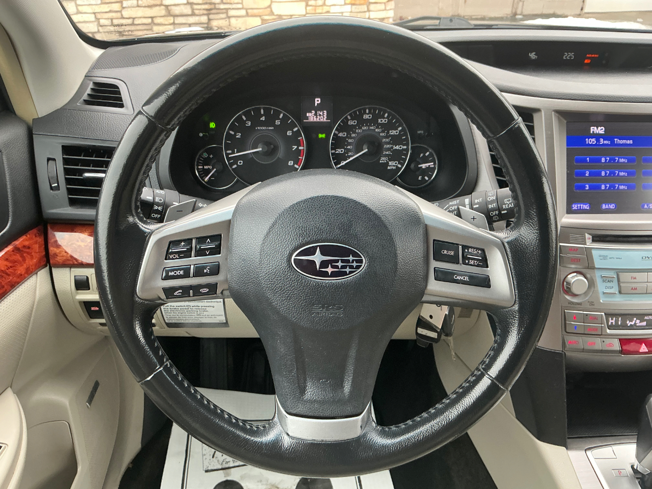 Subaru Outback 3.6R Limited 2012