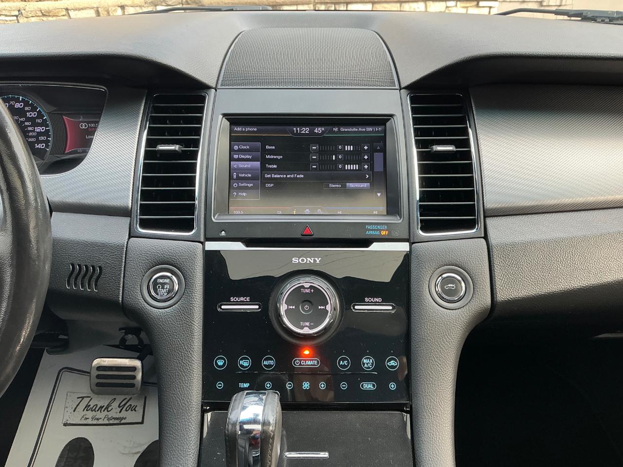 Ford Taurus SHO AWD 2013