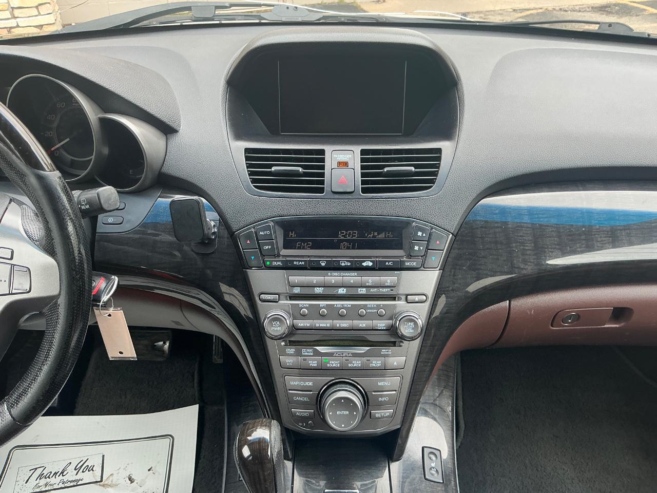 Acura MDX Tech Package with Rear DVD System 2007