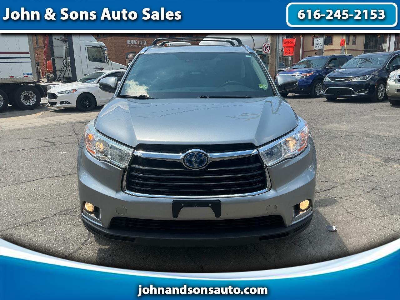 Toyota Highlander Hybrid Limited AWD 2015