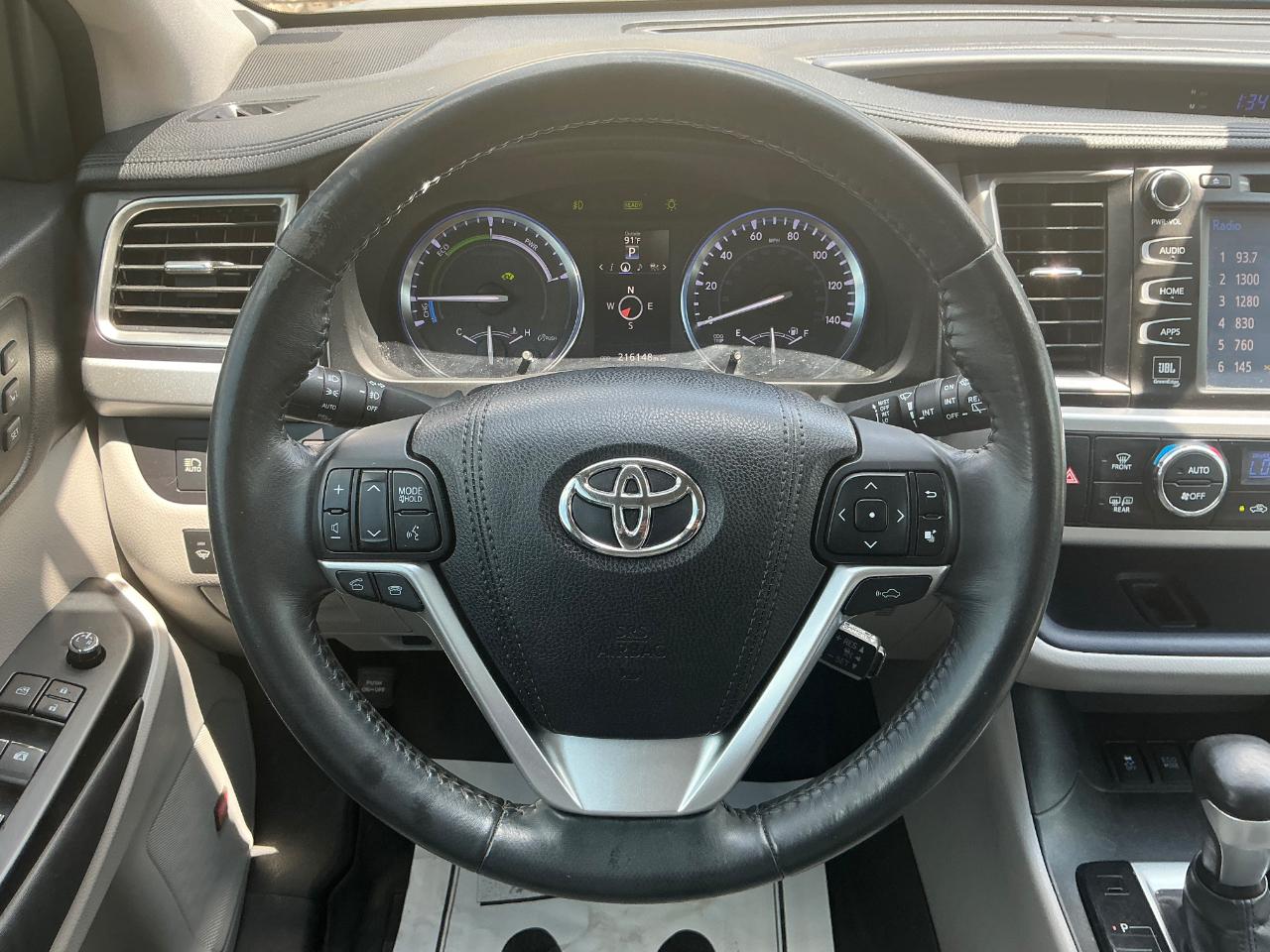 Toyota Highlander Hybrid Limited AWD 2015