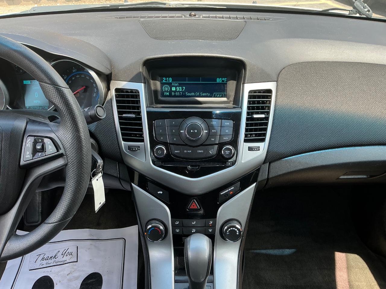 Chevrolet Cruze 1LT Auto 2015