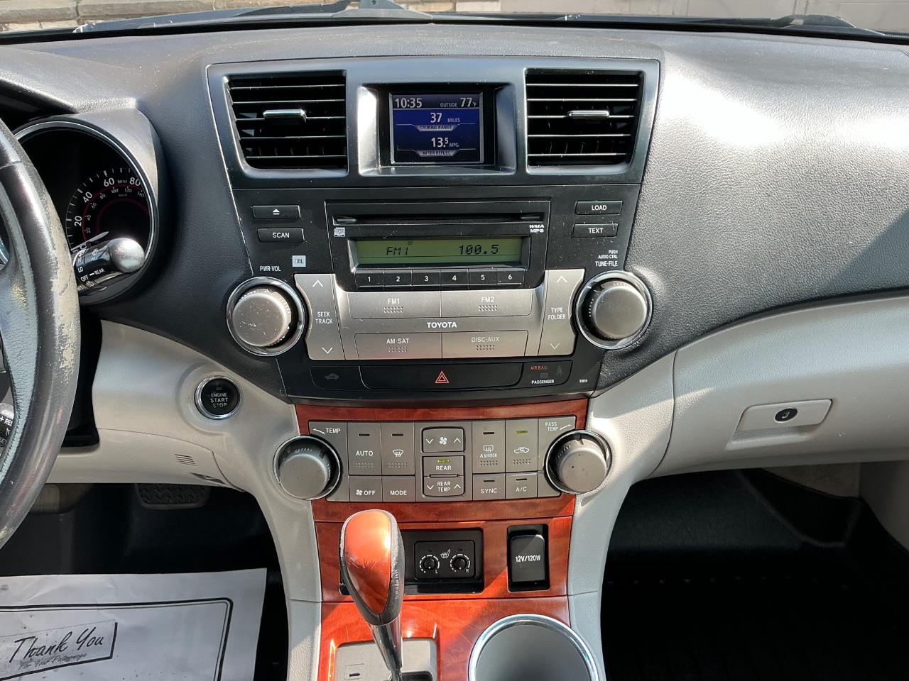 Toyota Highlander Limited 4WD 2008