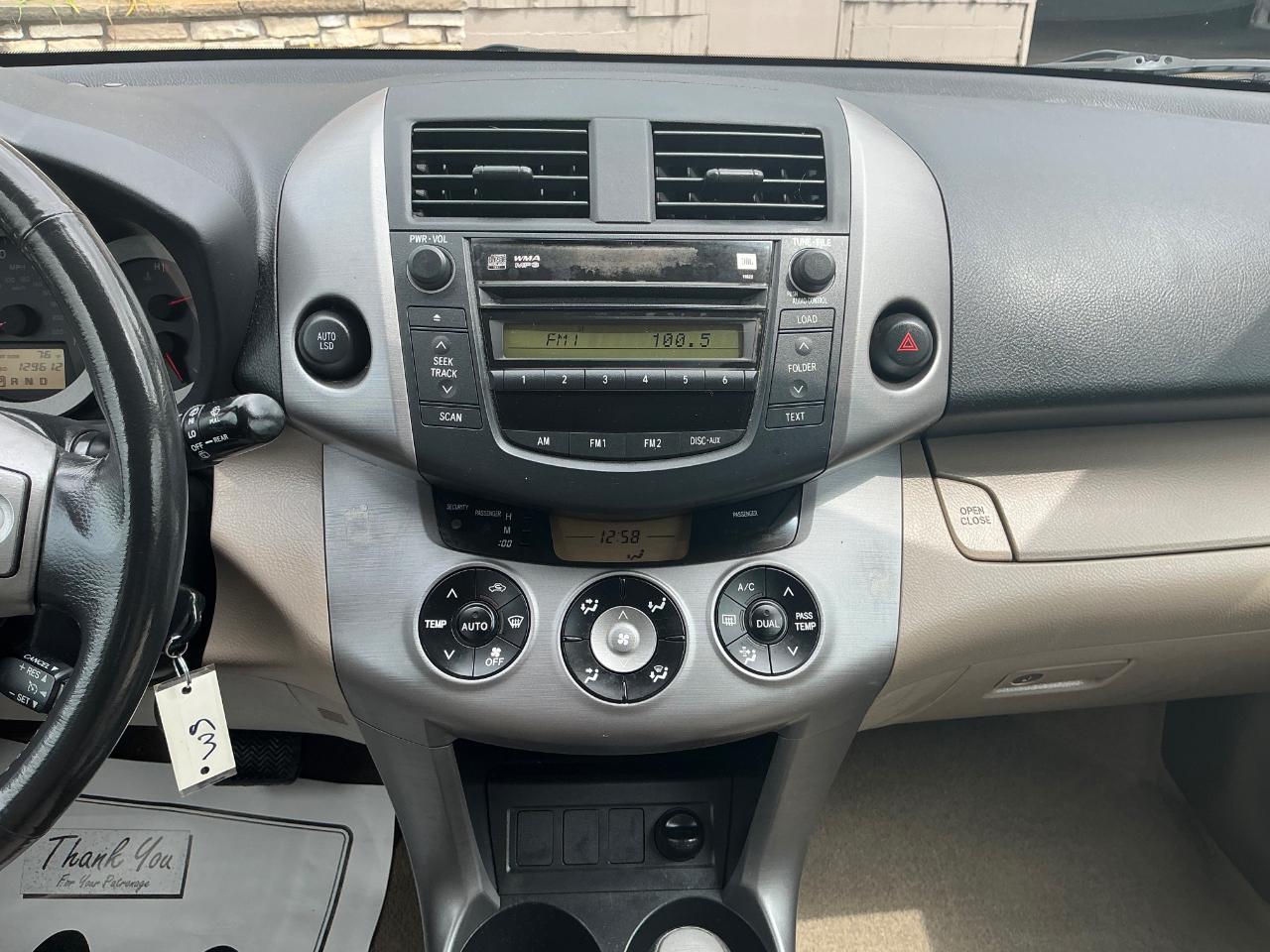 Toyota RAV4 Limited I4 2WD 2007