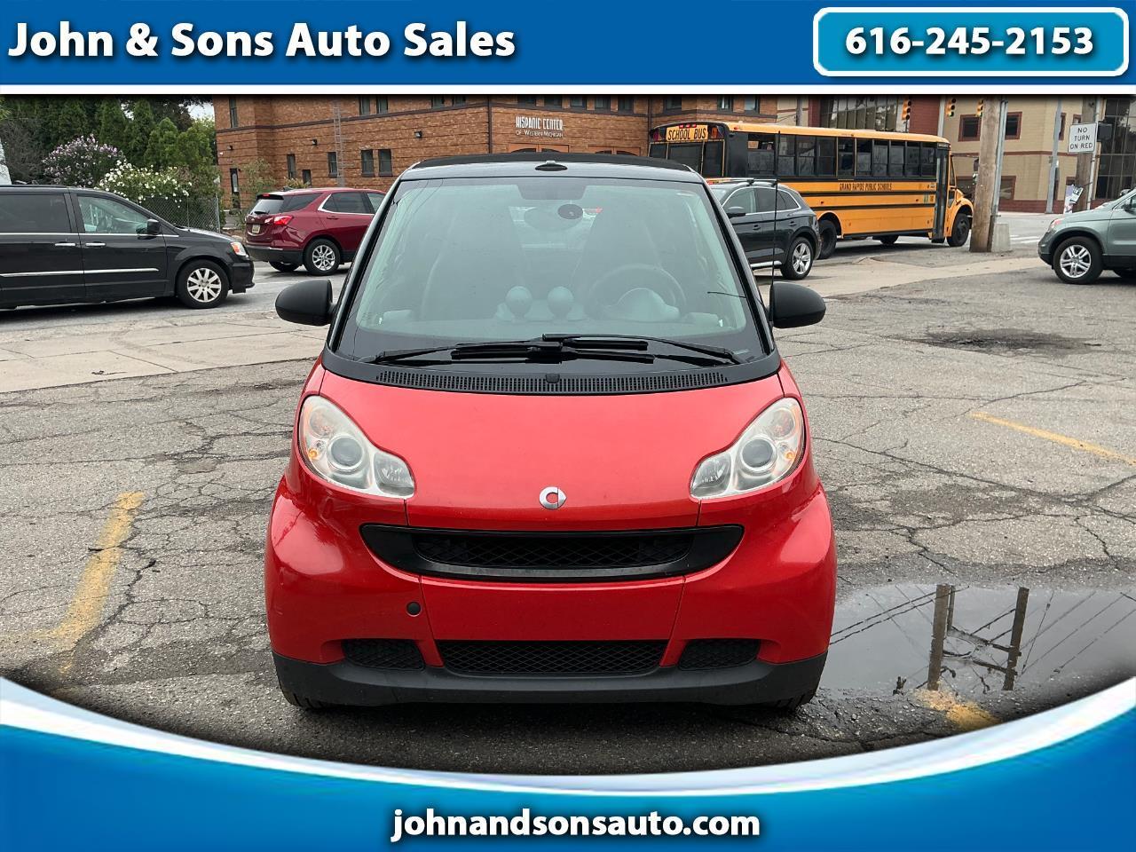 Smart Fortwo passion cabriolet 2008